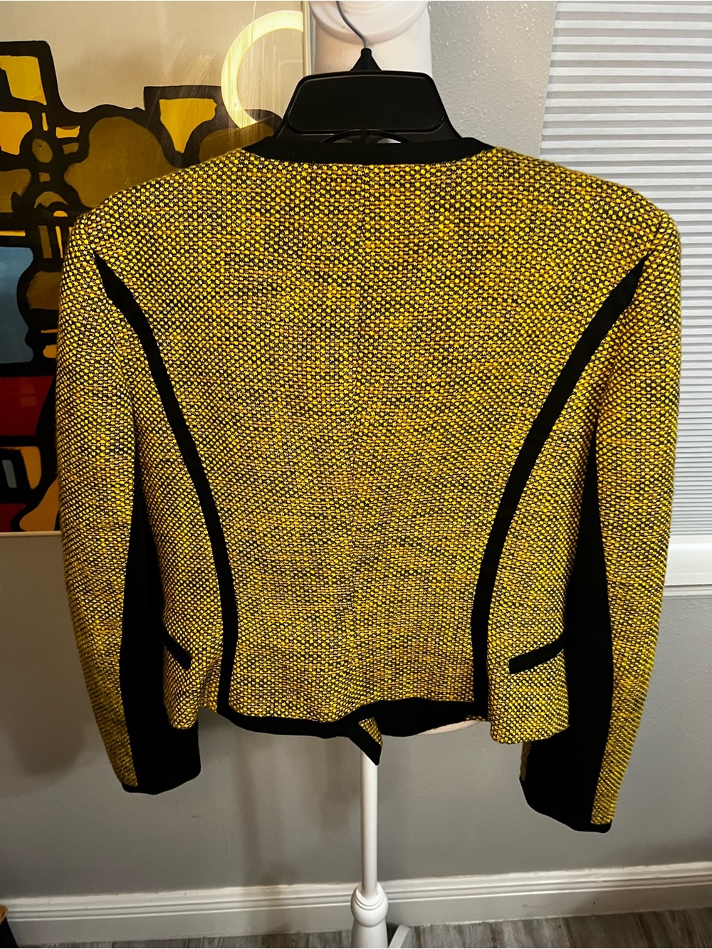 Karen Millen Bomber Tweed Moto Jacket
Neon Yellow And Black 8 Medium - Picture 7 of 12